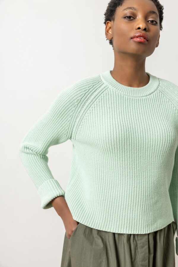 Zip Back Raglan Sweater - Image 3