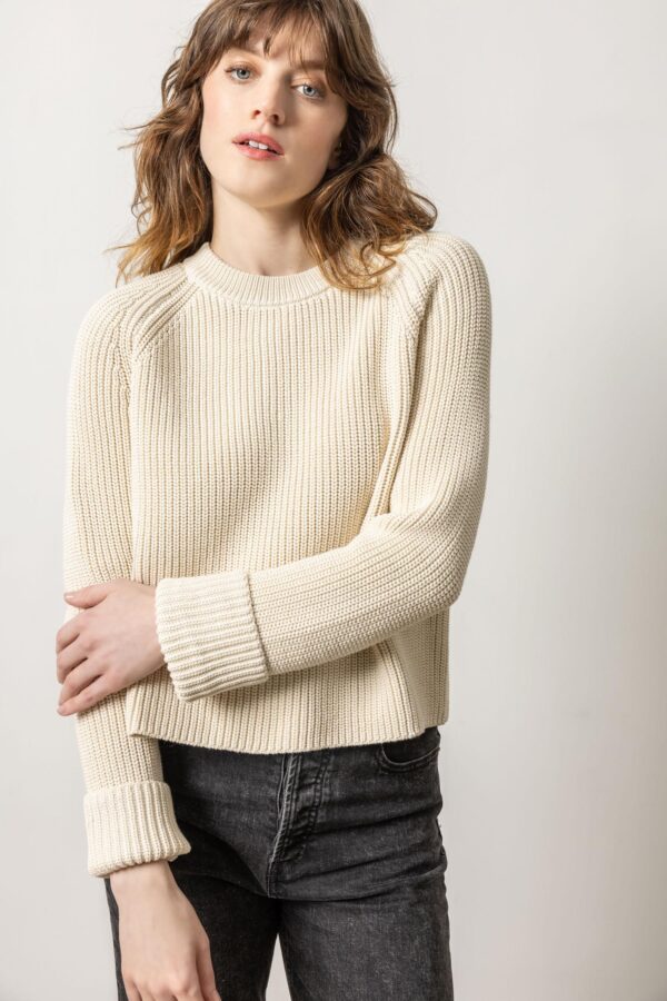 Zip Back Raglan Sweater - Image 6