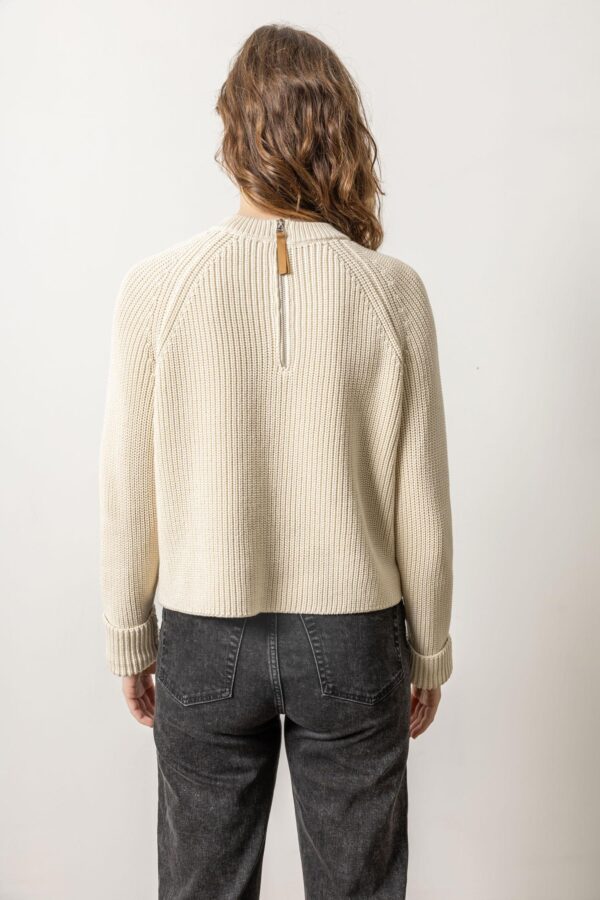 Zip Back Raglan Sweater - Image 7