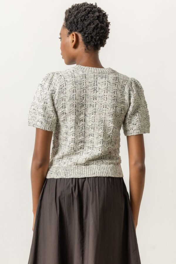 Short Sleeve Crewneck Sweater - Image 6