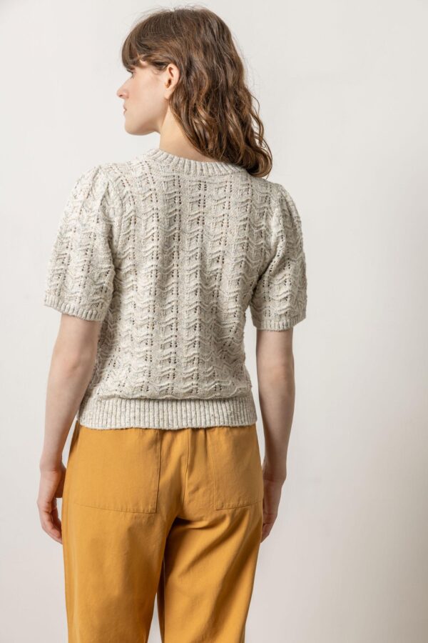 Short Sleeve Crewneck Sweater - Image 8