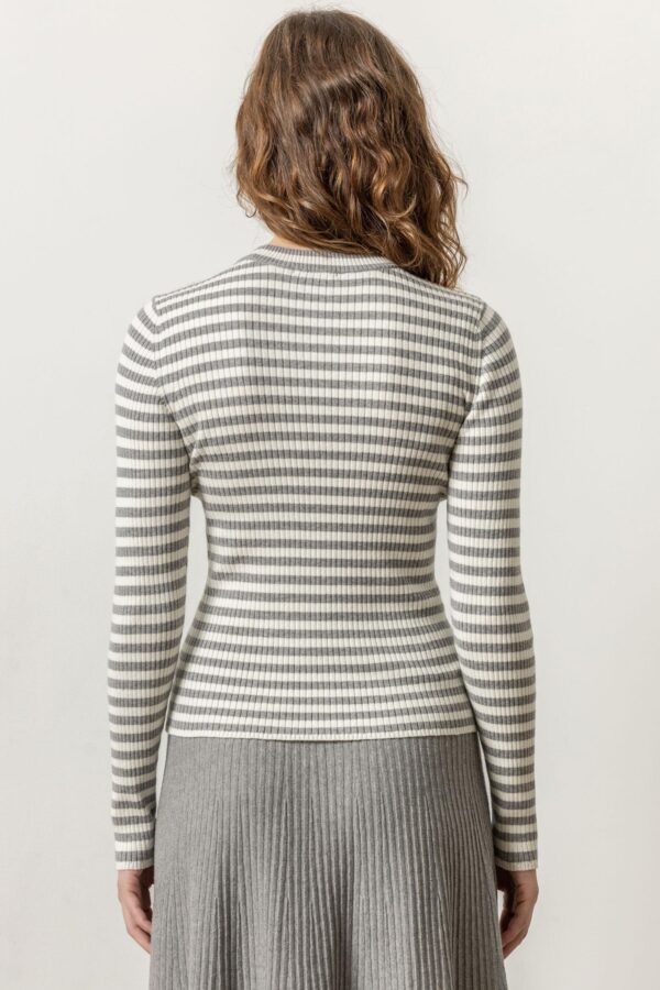 Striped Crewneck Sweater - Image 2