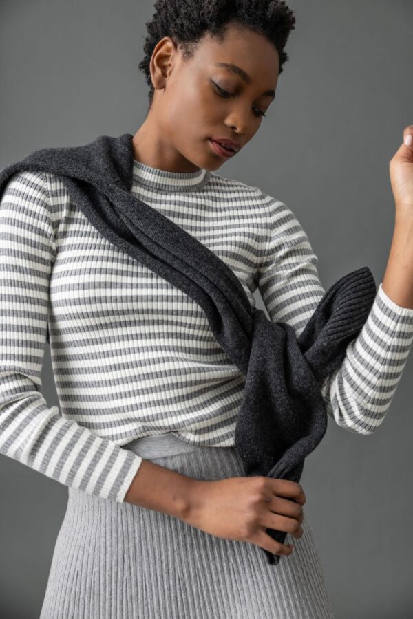Striped Crewneck Sweater - Image 3