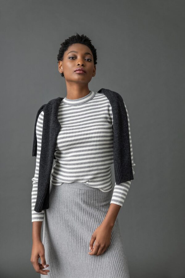Striped Crewneck Sweater - Image 4