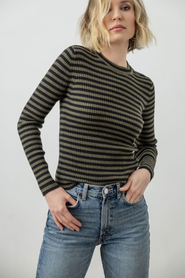 Striped Crewneck Sweater - Image 8