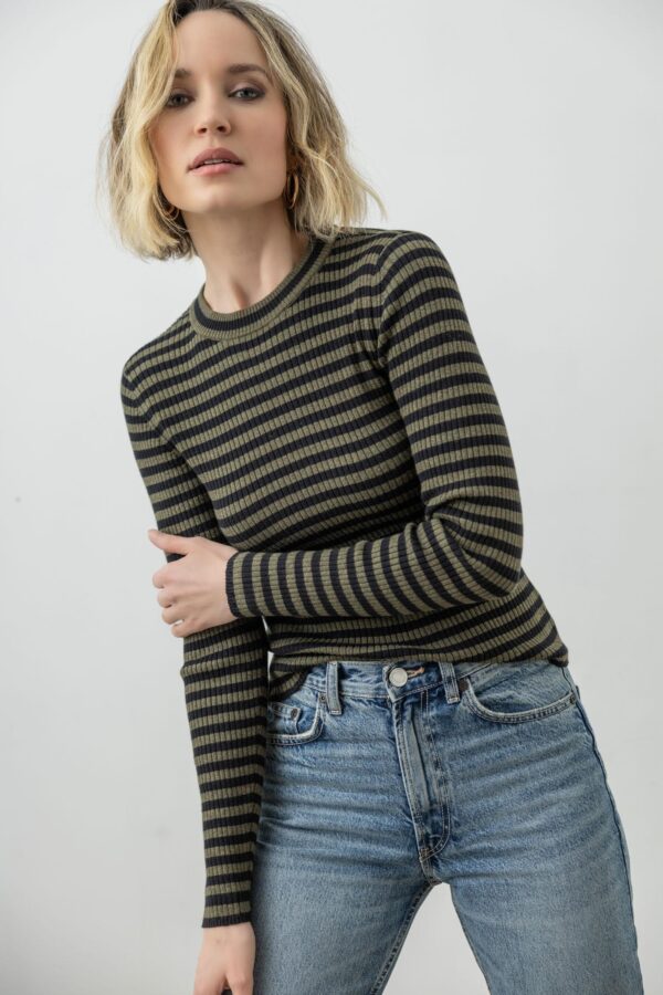 Striped Crewneck Sweater - Image 9