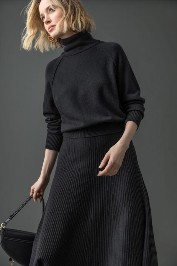 Flared Sweater Skirt - Image 7