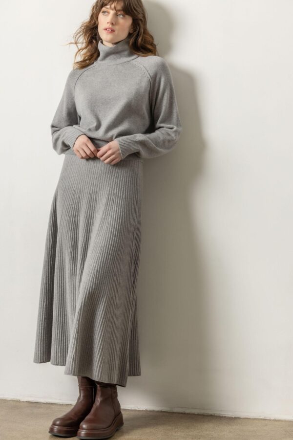 Flared Sweater Skirt - Image 18