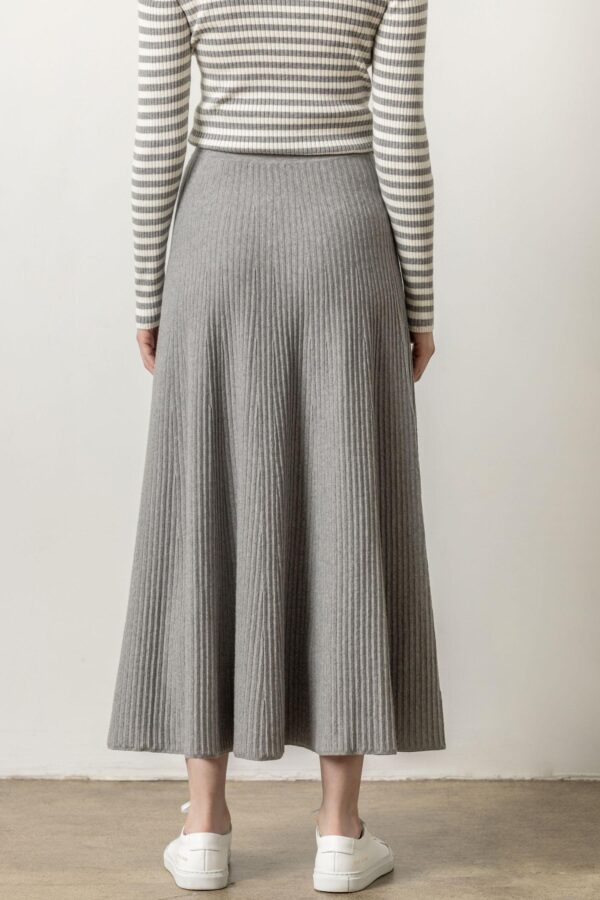 Flared Sweater Skirt - Image 8