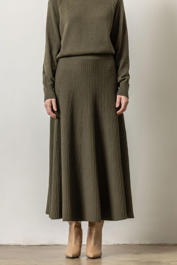 Flared Sweater Skirt - Image 16