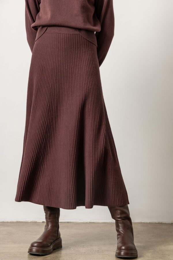 Flared Sweater Skirt - Image 19