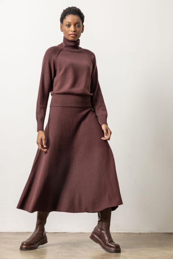 Flared Sweater Skirt - Image 14