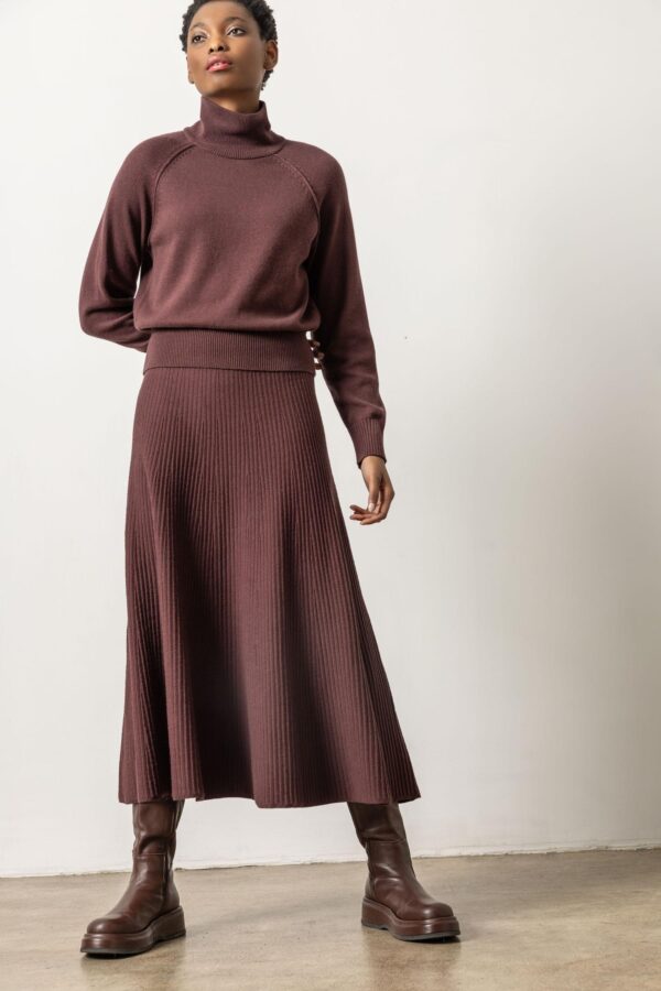 Flared Sweater Skirt - Image 15