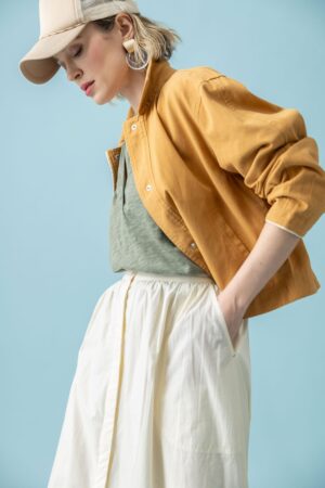Contrast Trim Jacket