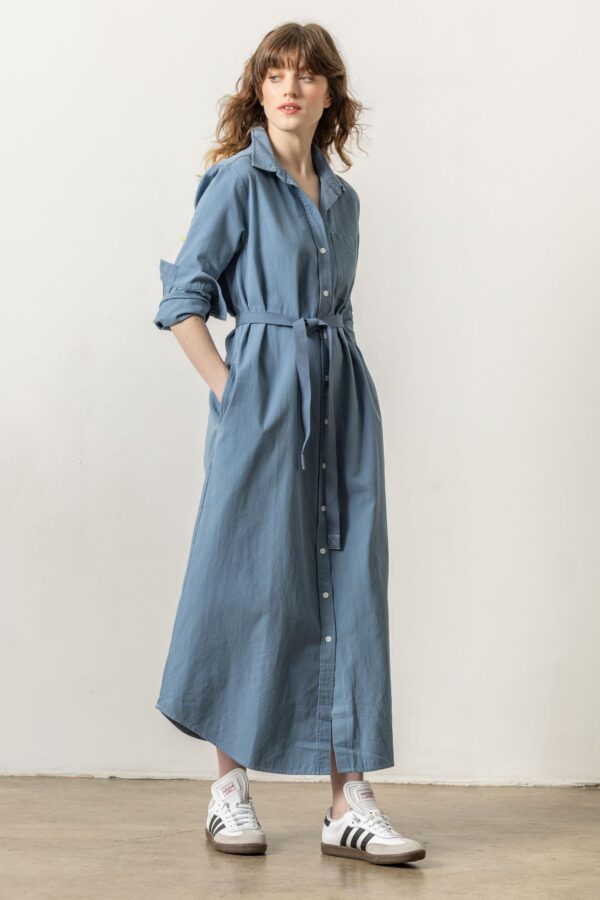 Maxi Shirt Dress - Image 11