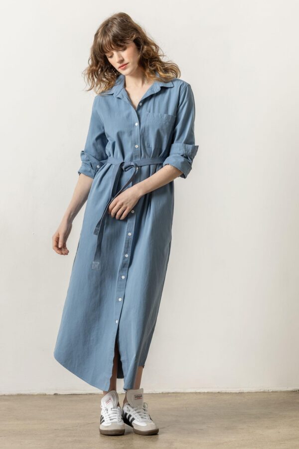 Maxi Shirt Dress - Image 12