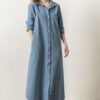 Maxi Shirt Dress - Image 13
