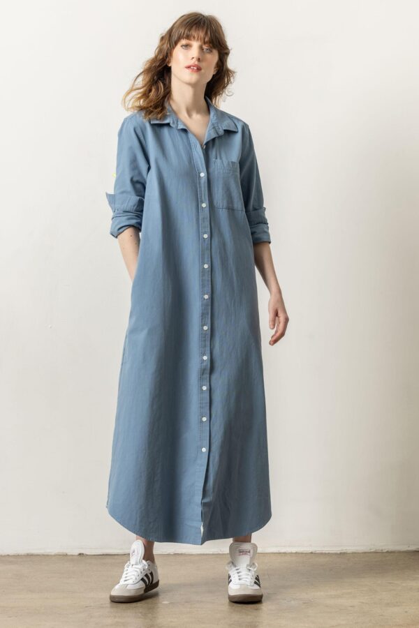 Maxi Shirt Dress - Image 13