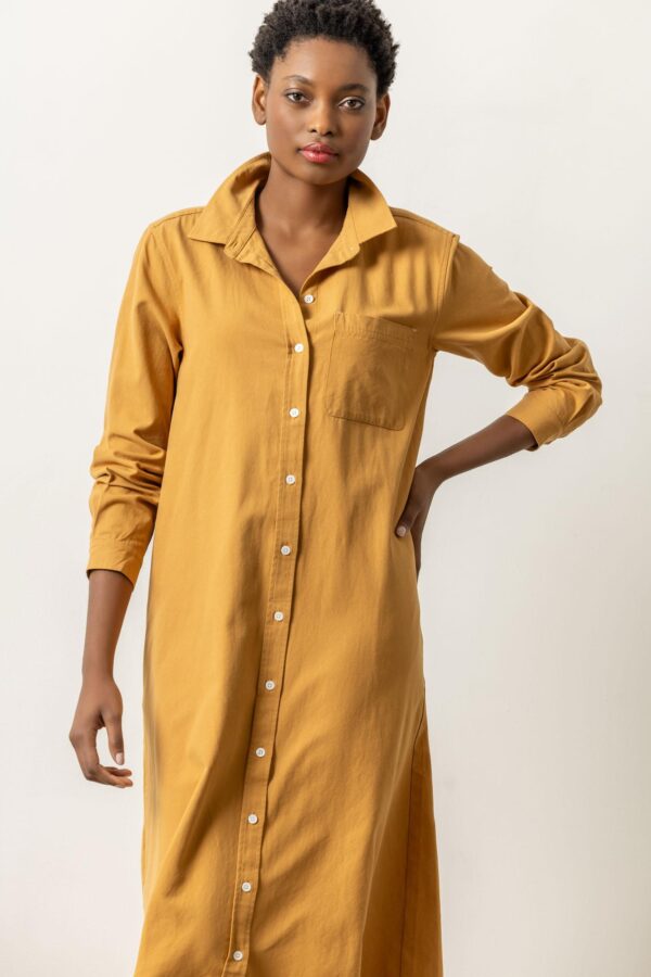 Maxi Shirt Dress - Image 4
