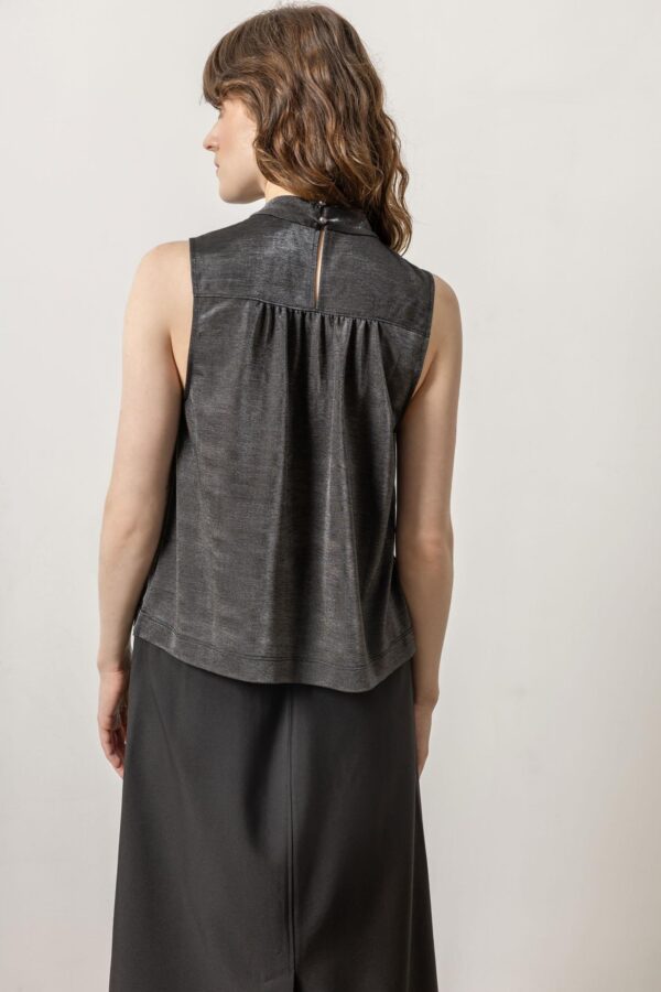 Sparkle Sleeveless Mock Neck - Image 5