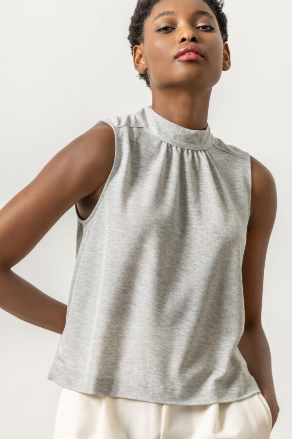 Sparkle Sleeveless Mock Neck - Image 6