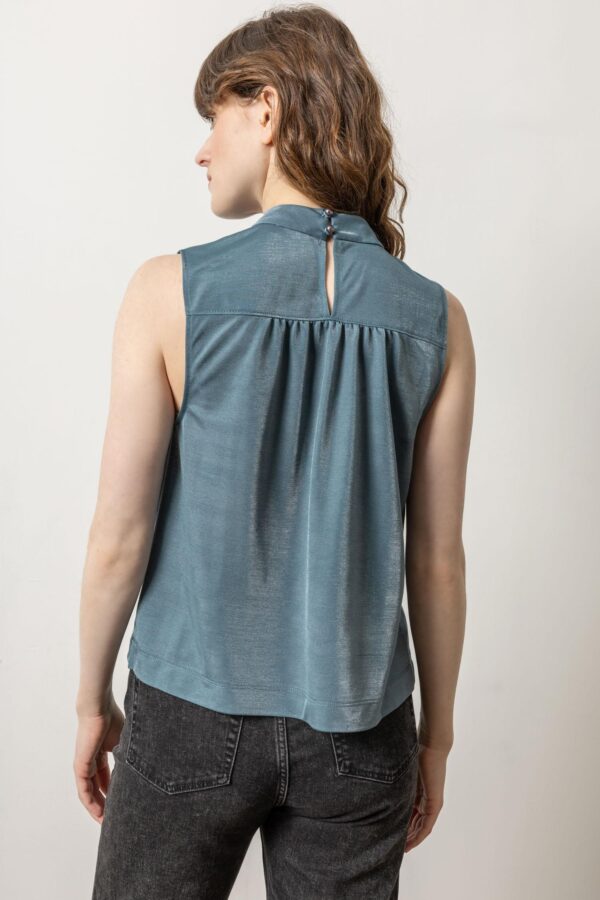 Sparkle Sleeveless Mock Neck - Image 2