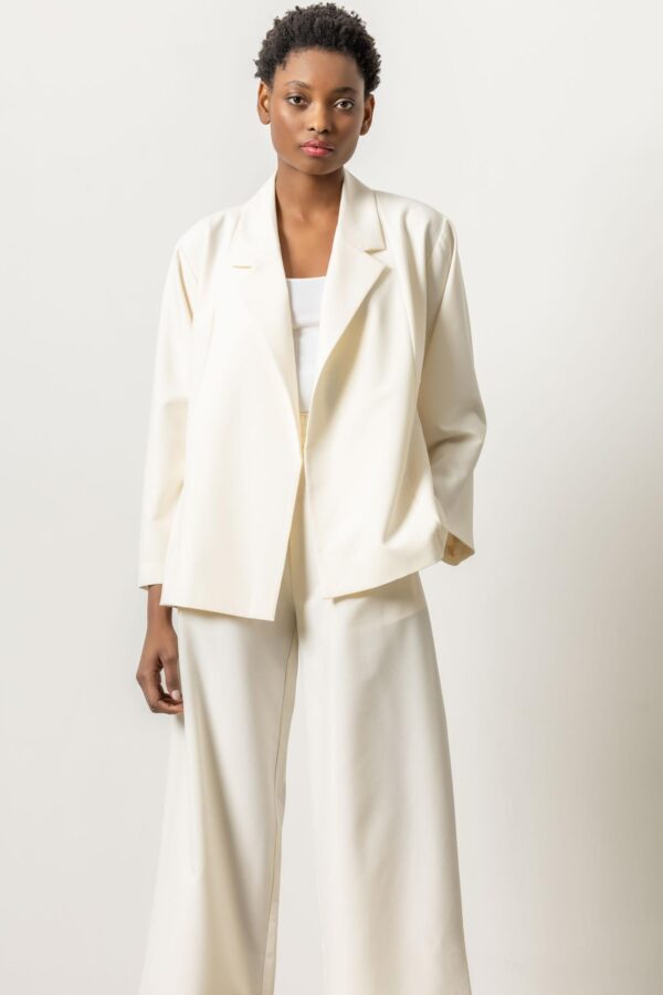 Notch Collar Blazer - Image 2