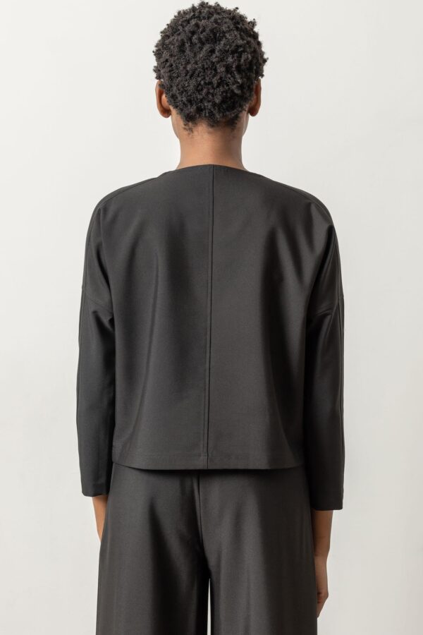 Zip Detail Seamed Top - Image 5