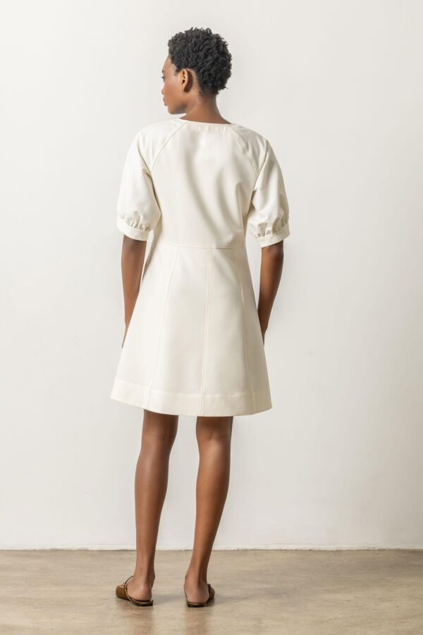 Zip Front Flared Dress - Image 9