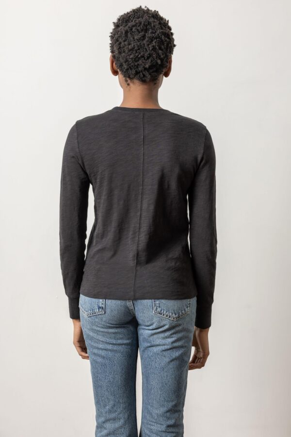 Long Sleeve Ribbed Cuff Crewneck - Image 9