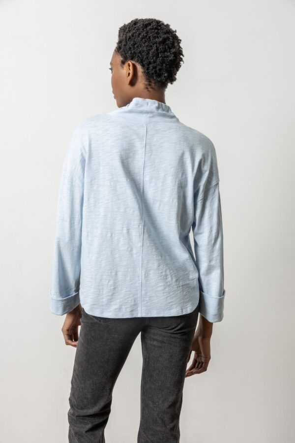 Drawstring Neck Pullover - Image 6