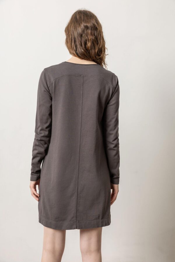Front Seam Crewneck Dress - Image 4