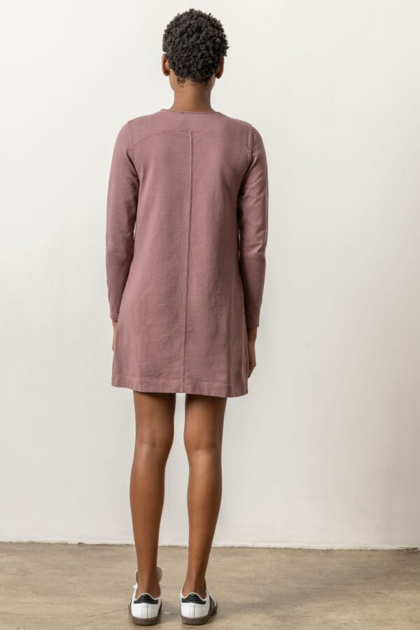 Front Seam Crewneck Dress - Image 7