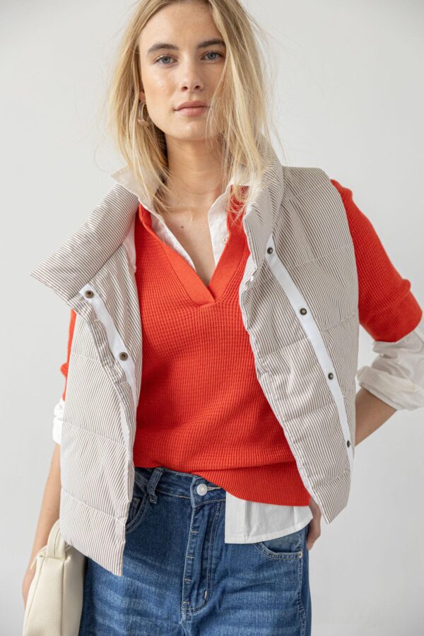 Striped Vest - Image 4