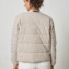 Striped Collarless Jacket - Image 8