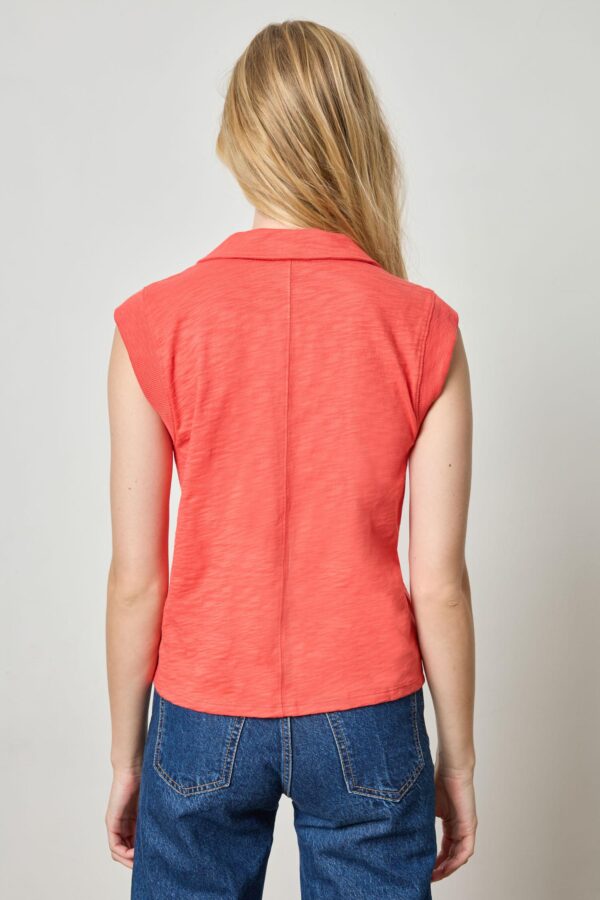 Cap Sleeve Polo - Image 2