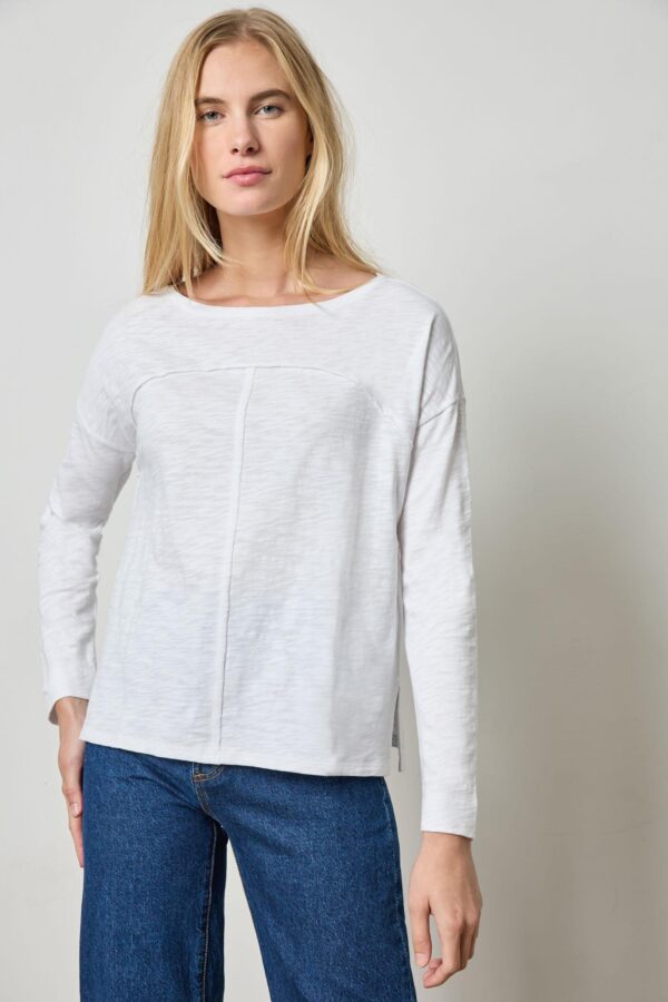 Drop Shoulder Seamed Boatneck - Image 10