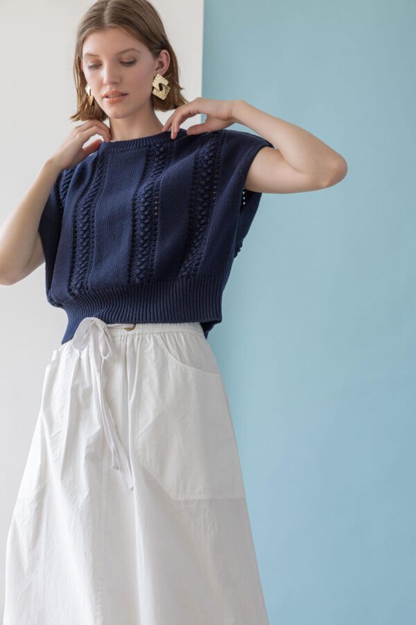 Wedge Crewneck Sweater - Image 7