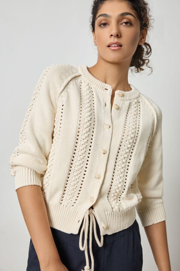 3/4 Sleeve Raglan Cardigan - Image 5