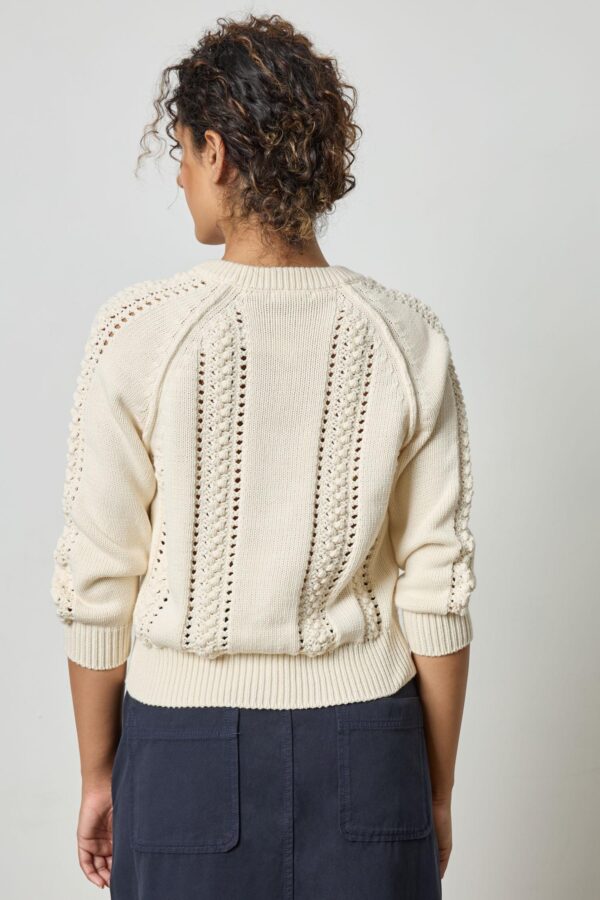 3/4 Sleeve Raglan Cardigan - Image 6