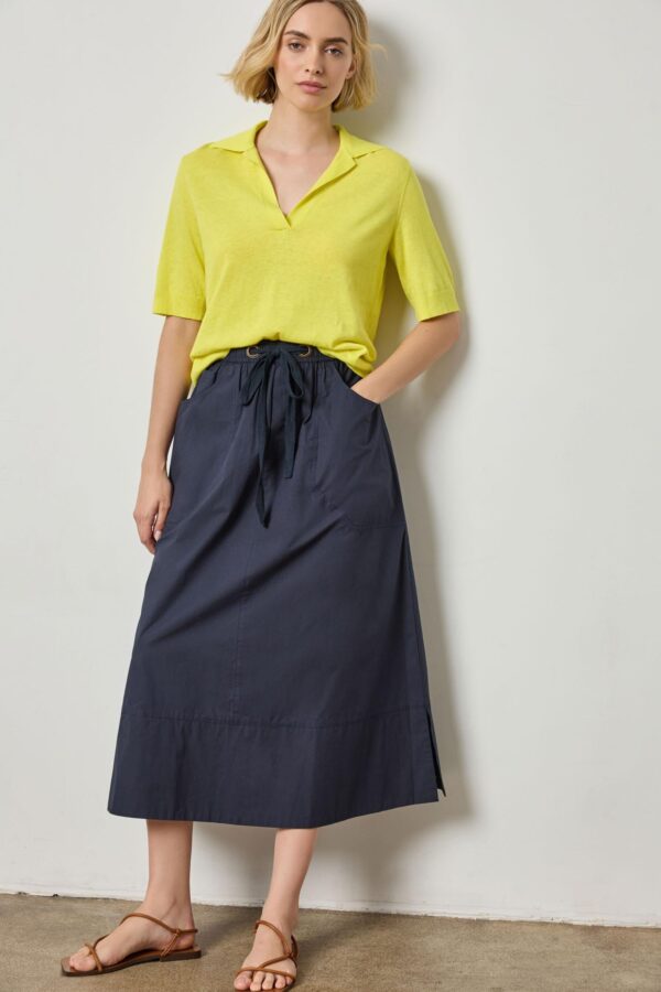 Elbow Sleeve Polo Sweater - Image 3
