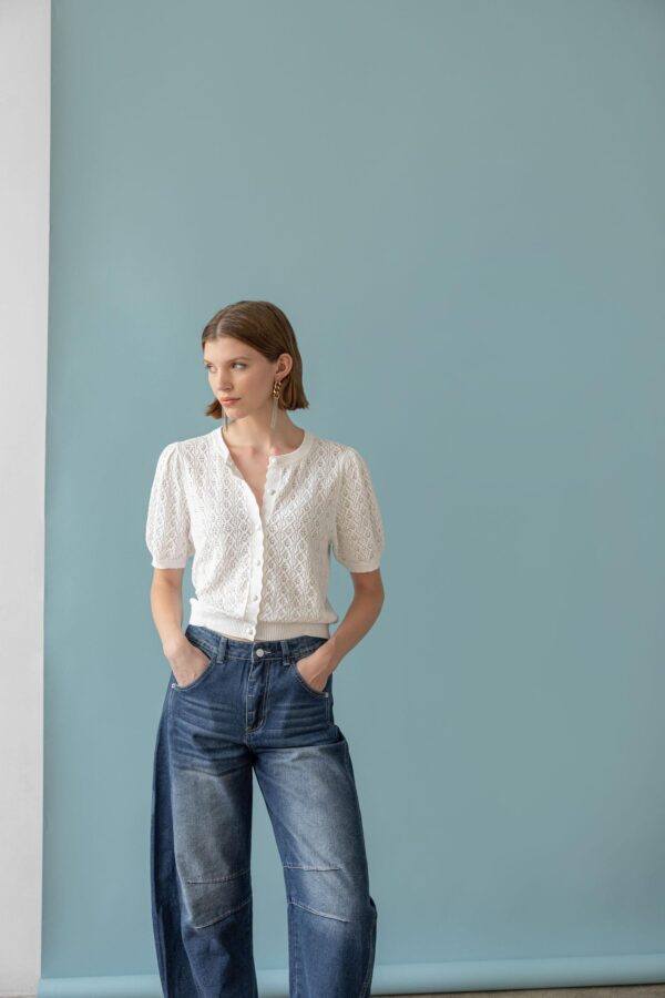 Pointelle Cardigan - Image 15