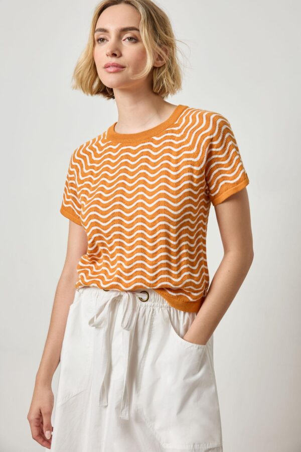 Wave Stitch Sweater - Image 2