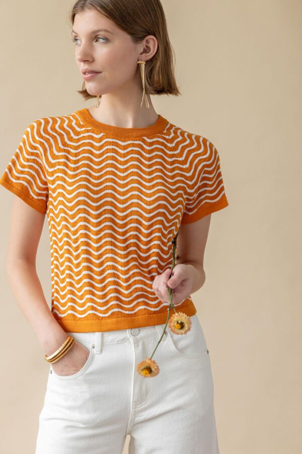 Wave Stitch Sweater - Image 8