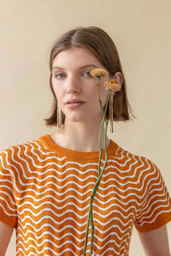 Wave Stitch Sweater - Image 7