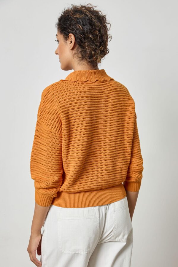 Scalloped Collar Sweater - Image 6