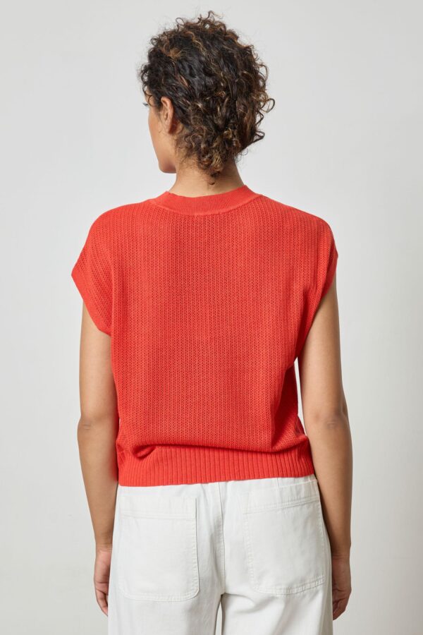 Short Sleeve Crewneck Sweater - Image 4