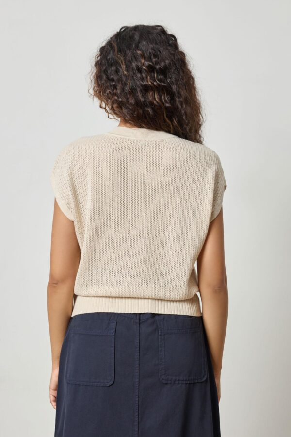 Short Sleeve Crewneck Sweater - Image 8
