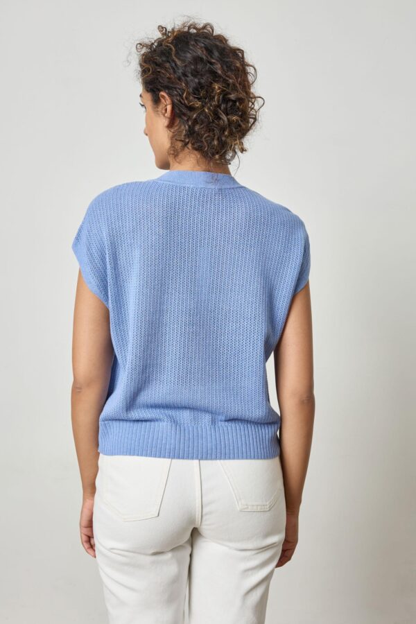 Short Sleeve Crewneck Sweater - Image 11
