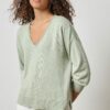 3/4 Sleeve Drop Shoulder Sweater - Image 5